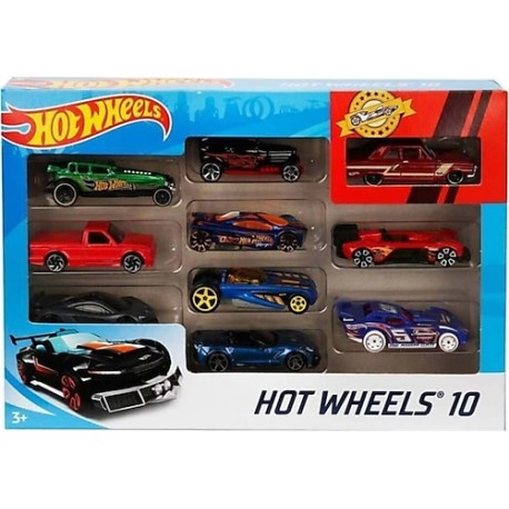 54886 Hot Wheels 10'lu Araba Seti - Karışık Asorti