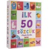 Diytoy İlk 50 Sözcük Flash Cards Eğitici Hafıza Kartı 12 Ay+