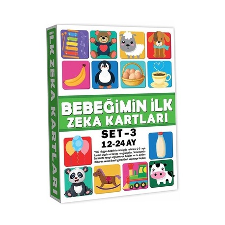 Bebeğimin İlk Zeka Kartları (Flash Kart)